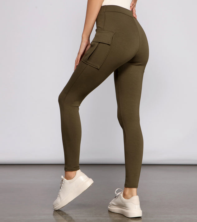 Lead With Style Cargo Detail Leggings & Windsor