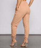 Casually Slay Ribbed Knit Joggers provides a stylish start to creating your best summer outfits of the season with on-trend details for 2023!