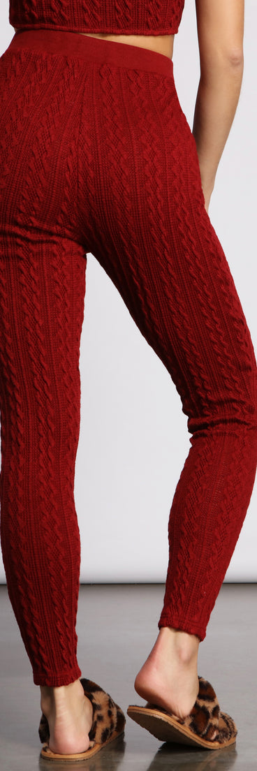 Cable Knit Cutie High Waist Leggings provides a stylish start to creating your best summer outfits of the season with on-trend details for 2023!