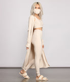 High Waist Basic Ribbed Knit Leggings provides a stylish start to creating your best summer outfits of the season with on-trend details for 2023!