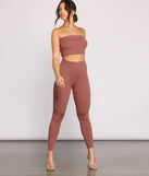 Keeping Knit Casual High Waist Leggings provides a stylish start to creating your best summer outfits of the season with on-trend details for 2023!