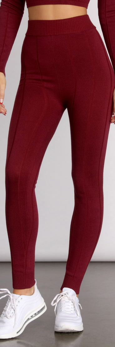 Basic High Waist Ribbed Leggings provides a stylish start to creating your best summer outfits of the season with on-trend details for 2023!