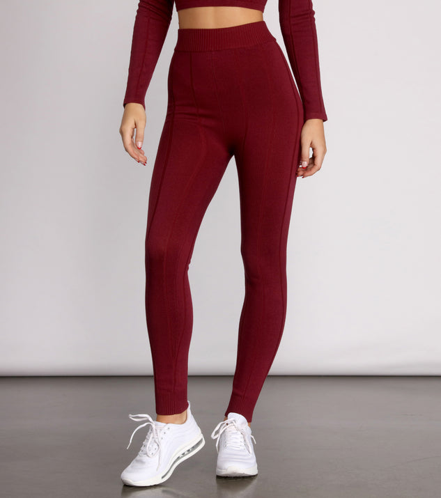 Basic High Waist Ribbed Leggings provides a stylish start to creating your best summer outfits of the season with on-trend details for 2023!