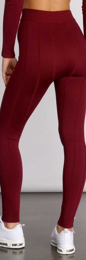 Basic High Waist Ribbed Leggings provides a stylish start to creating your best summer outfits of the season with on-trend details for 2023!