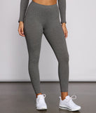 Ribbed Knit High Waist Leggings provides a stylish start to creating your best summer outfits of the season with on-trend details for 2023!
