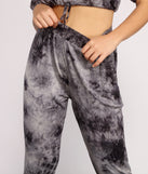 Tie Dye High Rise Joggers for 2023 festival outfits, festival dress, outfits for raves, concert outfits, and/or club outfits