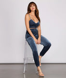 So Luxe High Rise Velvet Joggers provides a stylish start to creating your best summer outfits of the season with on-trend details for 2023!