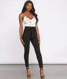 Floral Fever Tie Waist Catsuit provides a stylish start to creating your best summer outfits of the season with on-trend details for 2023!