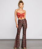 Dreamy Stunner Boho Flare Pants provides a stylish start to creating your best summer outfits of the season with on-trend details for 2023!