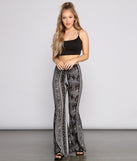 Wanderlust Beauty Flared Pants provides a stylish start to creating your best summer outfits of the season with on-trend details for 2023!