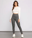 Preppy Plaid Skinny Pants provides a stylish start to creating your best summer outfits of the season with on-trend details for 2023!