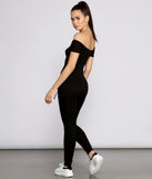 Casually Chic Off The Shoulder Catsuit provides a stylish start to creating your best summer outfits of the season with on-trend details for 2023!