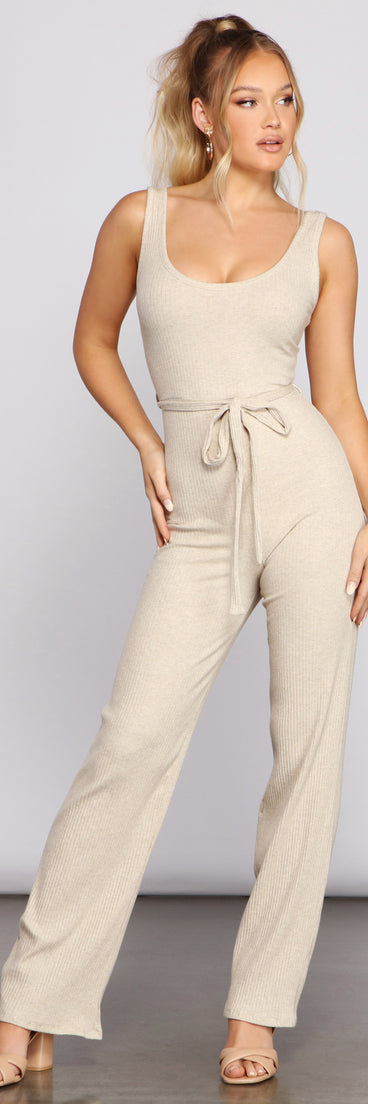 Simply Chic Tie-Waist Jumpsuit provides a stylish start to creating your best summer outfits of the season with on-trend details for 2023!