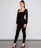 Ready For My Closeup Chiffon Catsuit provides a stylish start to creating your best summer outfits of the season with on-trend details for 2023!