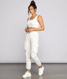 Low Profile High Waist Cargo Joggers provides a stylish start to creating your best summer outfits of the season with on-trend details for 2023!
