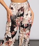 Island Vacay Tropical Wide Leg Pants provides a stylish start to creating your best summer outfits of the season with on-trend details for 2023!