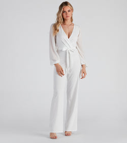 Perfectly Posh Tie-Waist Jumpsuit provides a stylish start to creating your best summer outfits of the season with on-trend details for 2023!