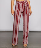 Sassy Striped Wide-Leg Pants provides a stylish start to creating your best summer outfits of the season with on-trend details for 2023!