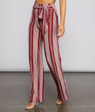 Sassy Striped Wide-Leg Pants provides a stylish start to creating your best summer outfits of the season with on-trend details for 2023!