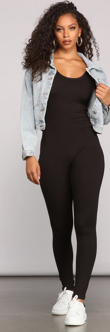 Keeping Knit Bold Sleeveless Catsuit provides a stylish start to creating your best summer outfits of the season with on-trend details for 2023!