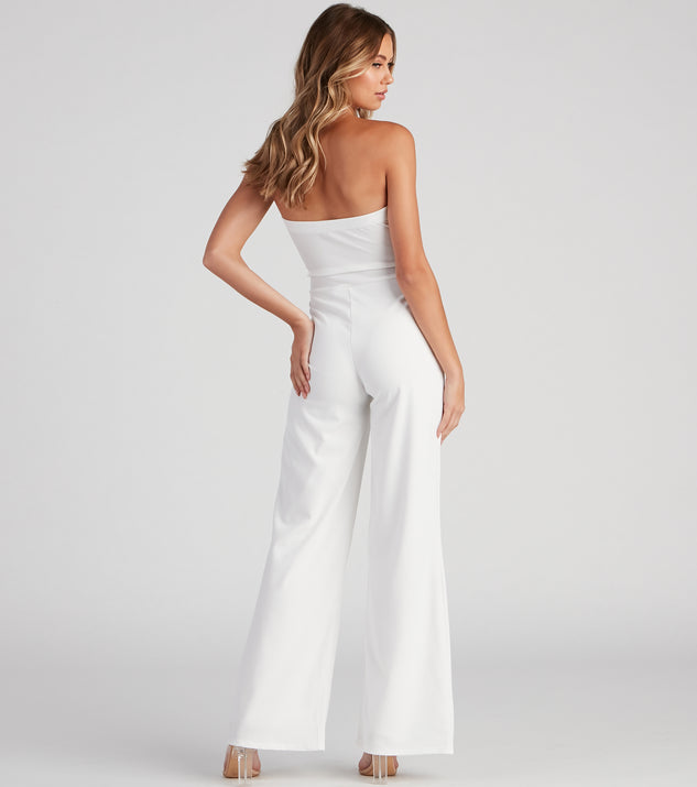Such A Sweetheart Strapless Jumpsuit & Windsor