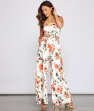 Stunning Beauty Floral Jumpsuit provides a stylish start to creating your best summer outfits of the season with on-trend details for 2023!