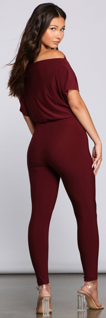 Chill Out Boat Neck Catsuit provides a stylish start to creating your best summer outfits of the season with on-trend details for 2023!