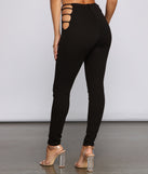 My Good Side Cutout Skinny Pants provides a stylish start to creating your best summer outfits of the season with on-trend details for 2023!