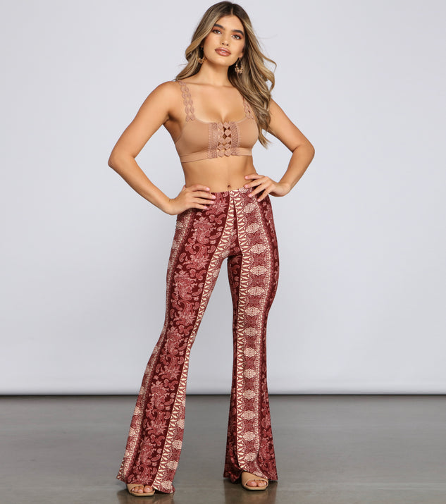 Wanderlust Beauty Flared Pants