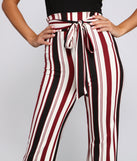 Striped And Stylish Tie-Waist Pants provides a stylish start to creating your best summer outfits of the season with on-trend details for 2023!