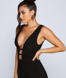 Chic Sultry Sleeveless Jumpsuit is the perfect Homecoming look pick with on-trend details to make the 2023 HOCO dance your most memorable event yet!