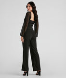 Effortless Elegance Long Sleeve Jumpsuit is the perfect Homecoming look pick with on-trend details to make the 2023 HOCO dance your most memorable event yet!