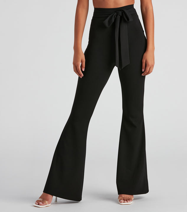 パンツ cornerstone 21aw button flare trousers Hidden Gem High Rise Flare Pants | Windsor