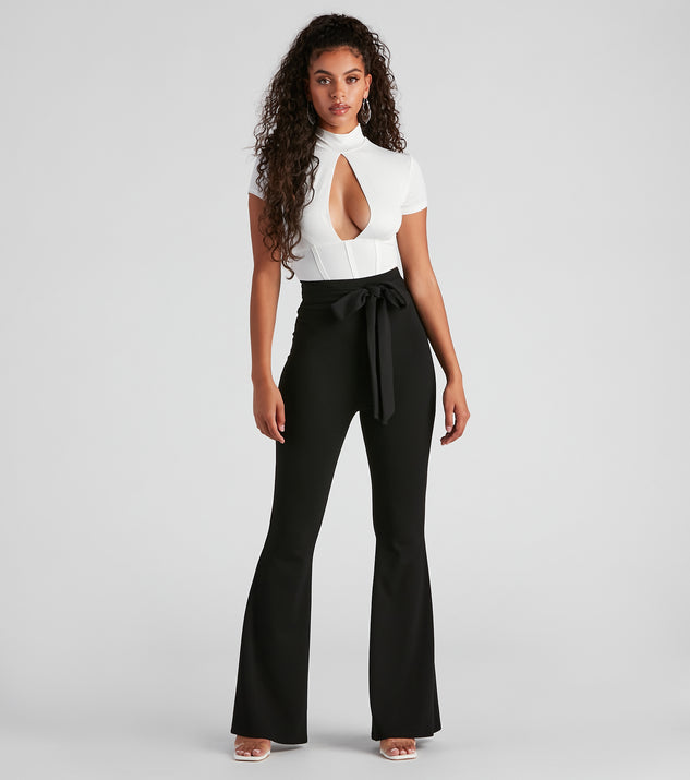 Dressed To Impress Flare Pants
