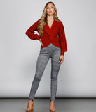 Mad About Plaid Skinny Pants provides a stylish start to creating your best summer outfits of the season with on-trend details for 2023!