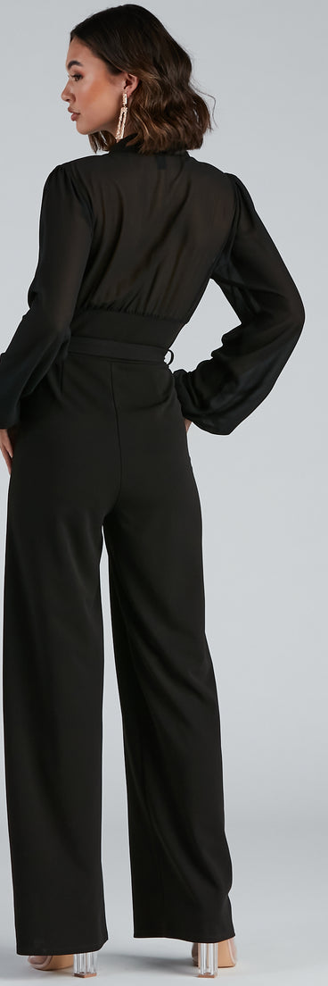 Stand Out Corset Chiffon Jumpsuit provides a stylish start to creating your best summer outfits of the season with on-trend details for 2023!