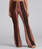Bohemian Flair Printed Pants is a trendy pick to create 2023 festival outfits, festival dresses, outfits for concerts or raves, and complete your best party outfits!