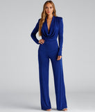 Fashion Cowl Plunge Slinky Knit Jumpsuit provides a stylish start to creating your best summer outfits of the season with on-trend details for 2023!