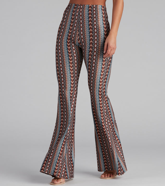 Boho Girl Flare Pants is a trendy pick to create 2023 festival outfits, festival dresses, outfits for concerts or raves, and complete your best party outfits!
