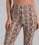 Snake Vibes Flare Pant is a trendy pick to create 2023 festival outfits, festival dresses, outfits for concerts or raves, and complete your best party outfits!