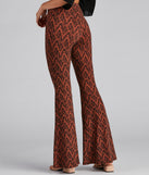 Chevron Chills Flare Pants provides a stylish start to creating your best summer outfits of the season with on-trend details for 2023!