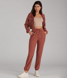 Chill Moment Drawstring Joggers provides a stylish start to creating your best summer outfits of the season with on-trend details for 2023!