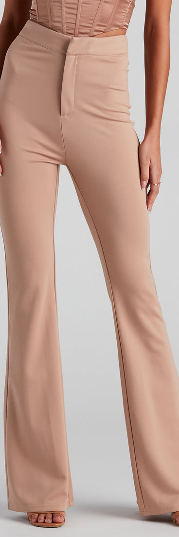 In Office Ponte Flare Trouser Pants provides a stylish start to creating your best summer outfits of the season with on-trend details for 2023!