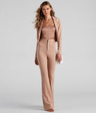 In Office Ponte Flare Trouser Pants provides a stylish start to creating your best summer outfits of the season with on-trend details for 2023!