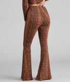 Leopard Spots High Rise Flare Pants provides a stylish start to creating your best summer outfits of the season with on-trend details for 2023!