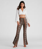 Sun Dance Paisley Flare Pants provides a stylish start to creating your best summer outfits of the season with on-trend details for 2023!