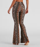 Sun Dance Paisley Flare Pants provides a stylish start to creating your best summer outfits of the season with on-trend details for 2023!