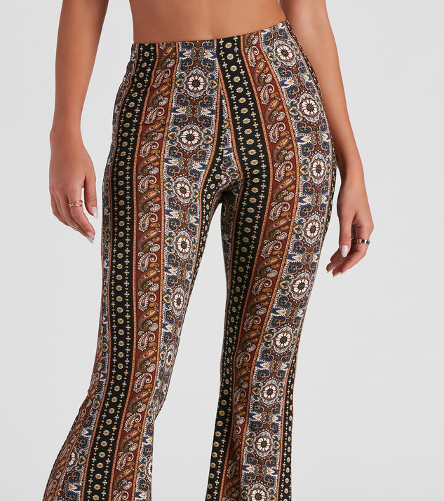 Sun Dance Paisley Flare Pants | Windsor