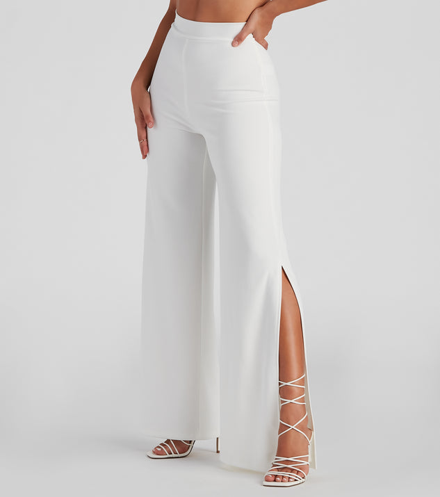 Weekend Feels Wide-Leg Pants provides a stylish start to creating your best summer outfits of the season with on-trend details for 2023!