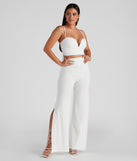 Weekend Feels Wide-Leg Pants provides a stylish start to creating your best summer outfits of the season with on-trend details for 2023!